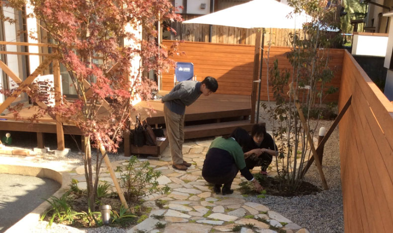 メンテナンスの施工